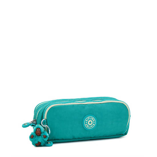 Sacs Kipling Gitroy Pencil Case Turquoise | FR 1088WN
